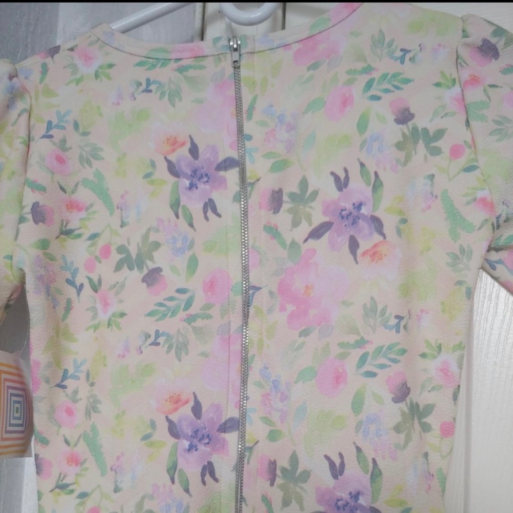 Lularoe vintagestyle floral dress